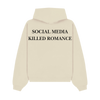 SOCIAL MEDIA KILLED ROMANCE УНИСЕКС OVERSIZED HOODIE